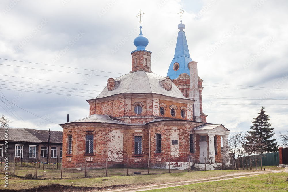 Church of the Transfiguration of the Savior in Shumash, Ryazan region, Russia