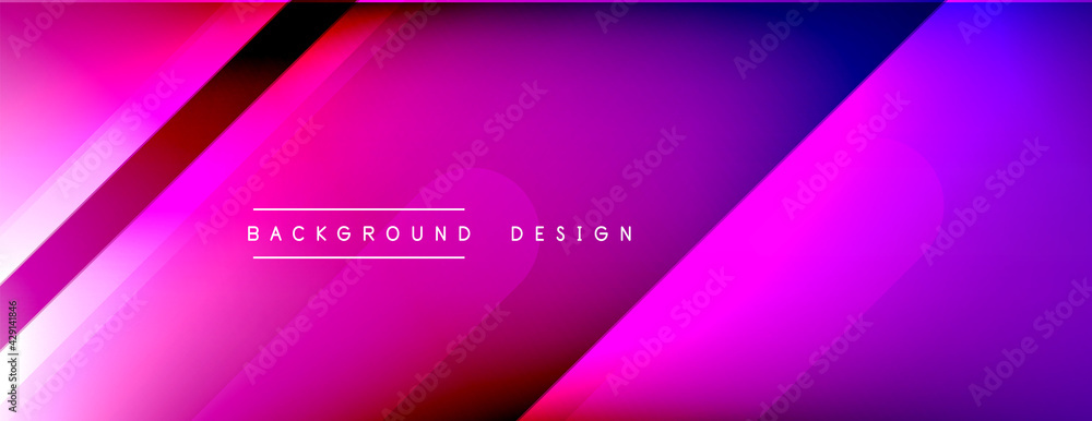 Dynamic lines abstract background. 3D shadow effects and fluid gradients. Modern overlapping forms Dynamic lines abstract background. 3D shadow effects and fluid gradients. Modern overlapping forms