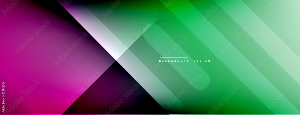 Dynamic lines abstract background. 3D shadow effects and fluid gradients. Modern overlapping forms Dynamic lines abstract background. 3D shadow effects and fluid gradients. Modern overlapping forms