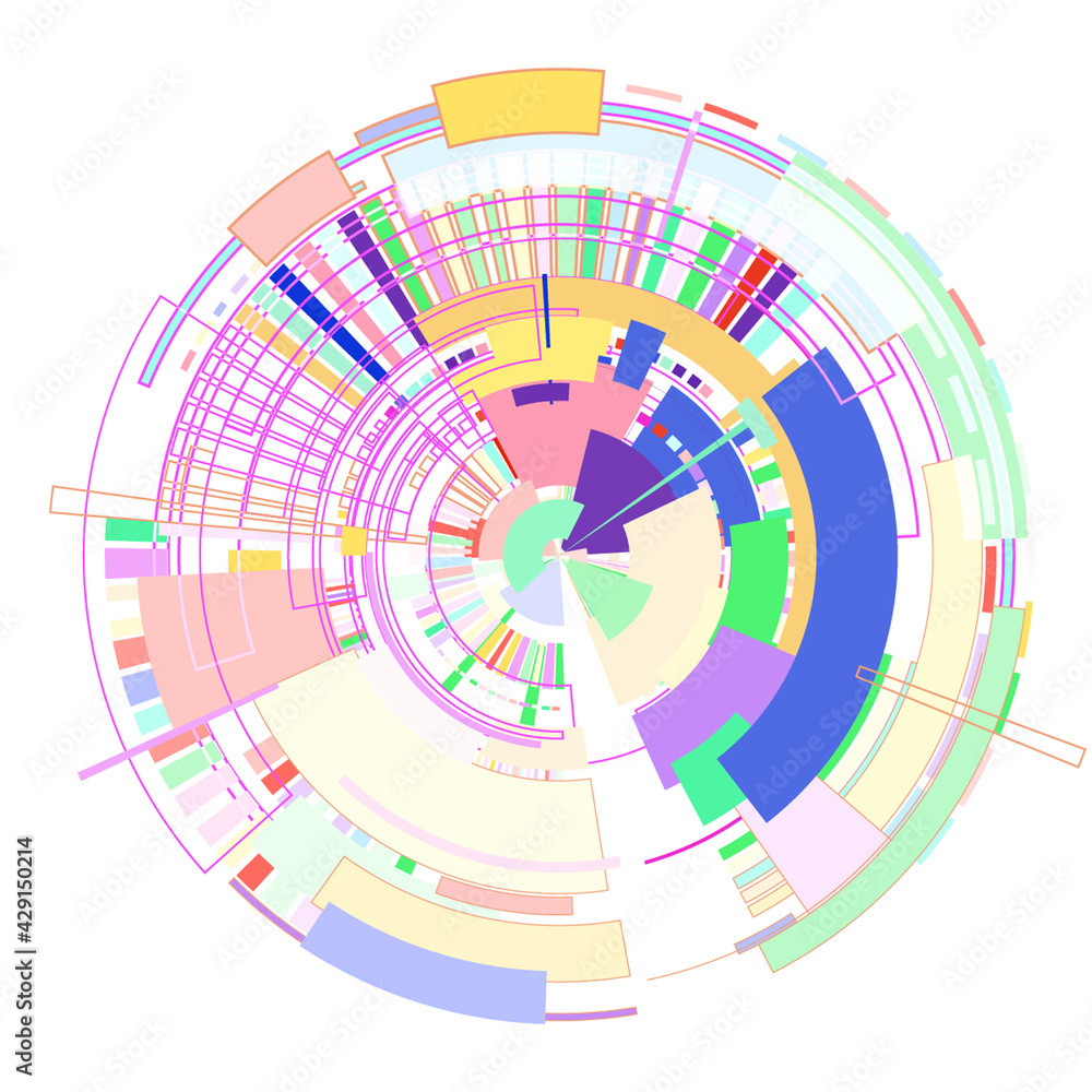abstract colorful circle abstract colorful circle