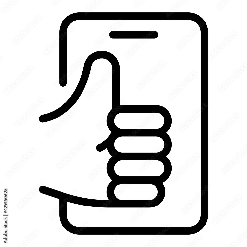 Positive feedback icon. Outline Positive feedback vector icon for web design isolated on white background Positive feedback icon. Outline Positive feedback vector icon for web design isolated on white background