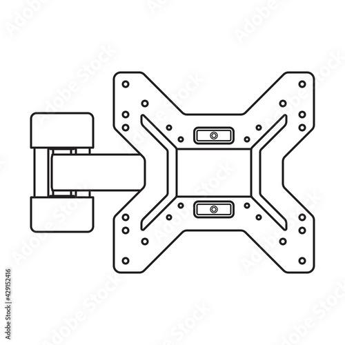 Rotated TV Wall Bracket