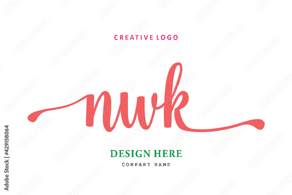 NWK lettering logo is simple, easy to understand and authoritative NWK lettering logo is simple, easy to understand and authoritative