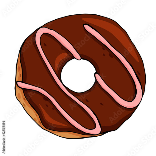 Chocolate donut