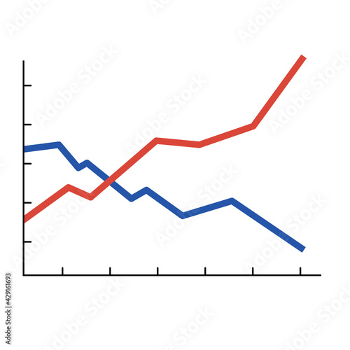 チャートのベクターイラスト