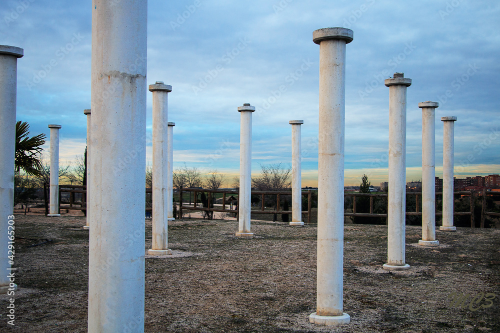 Parque de columnas de Leganés (Madrid)