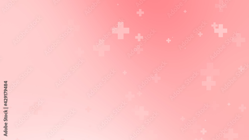 Medical health red cross pattern background. Abstract healthcare for World Blood Donor Day. Medical health red cross pattern background. Abstract healthcare for World Blood Donor Day.
