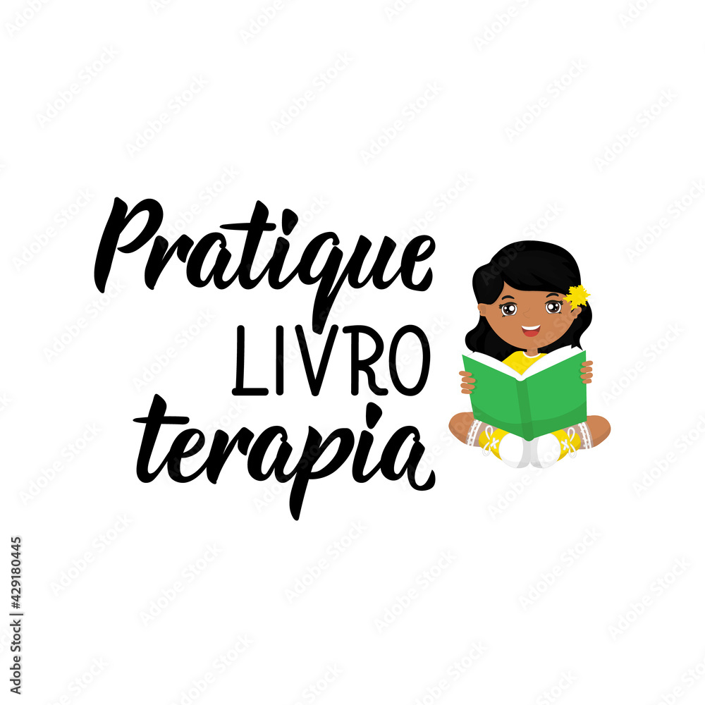 Practice book therapy in Portuguese. Lettering. Ink illustration. Modern brush calligraphy. Practice book therapy in Portuguese. Lettering. Ink illustration. Modern brush calligraphy.