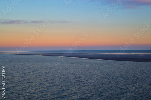 sunset at the beach