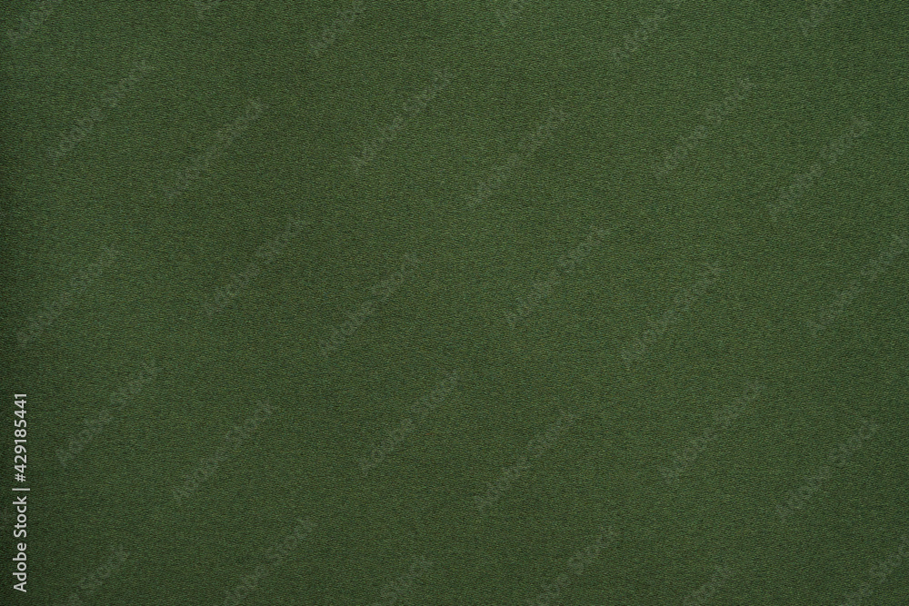 Green fabric texture background close up Green fabric texture background close up
