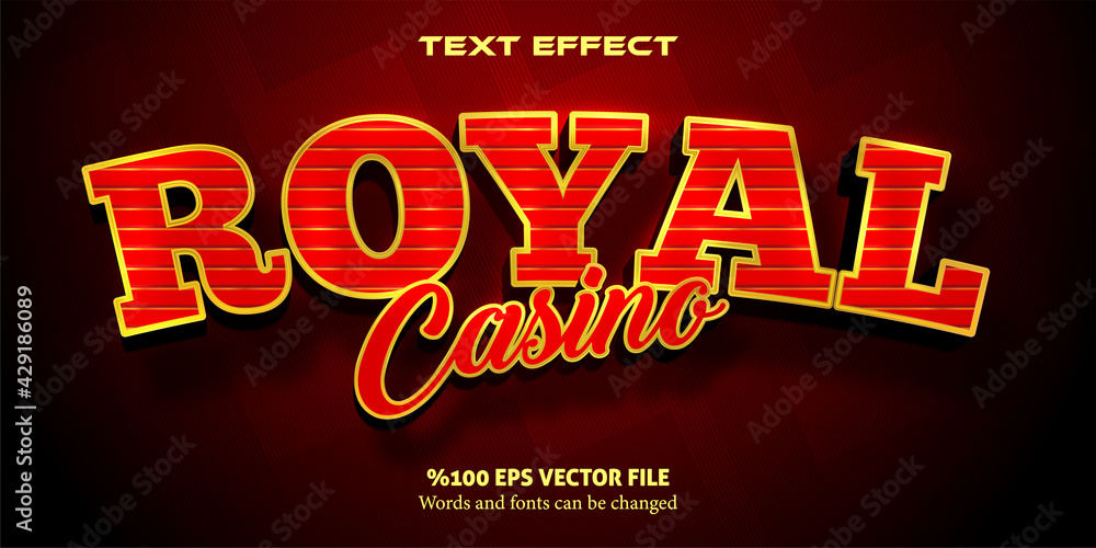 Fancy editable text for Casino lovers Fancy editable text for Casino lovers