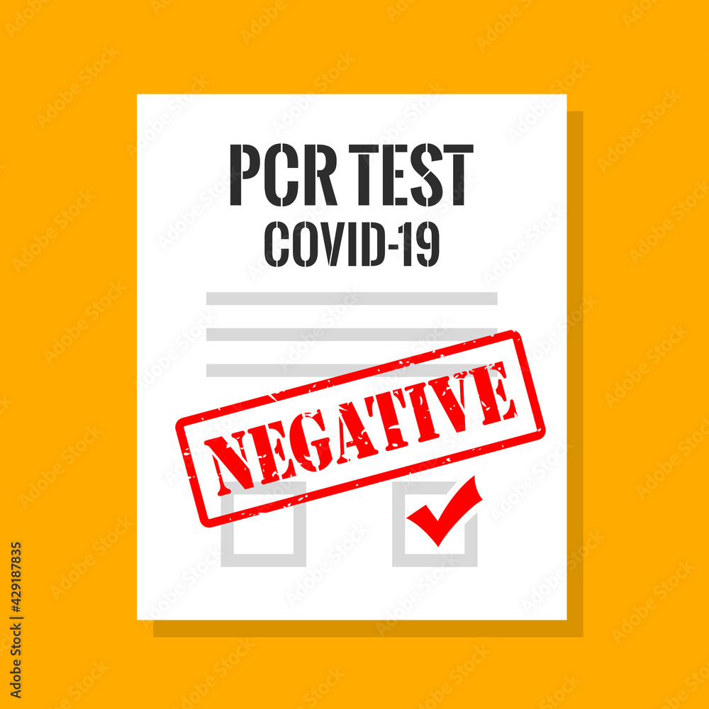 Covid-19 pcr test result Covid-19 pcr test result