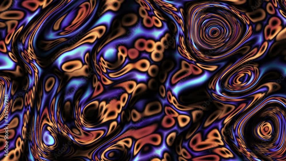 Psychedelic moving background