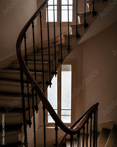 staircase in the house