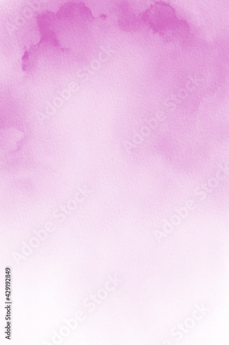 Pastel Pink Watercolor Background, Baby Pink Digital Paper © ChinnishaArts