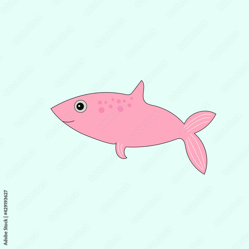 sea vector animal art summer