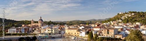 Vista de la población de Sot de Ferrer, en la provincia de Castellón. Comunidad Valenciana. España. Europa © AmadeoAV