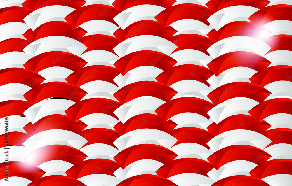 Obraz premium red pattern