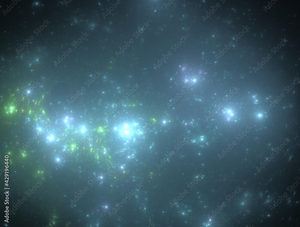 Fototapeta premium Imaginatory fractal background generated Image