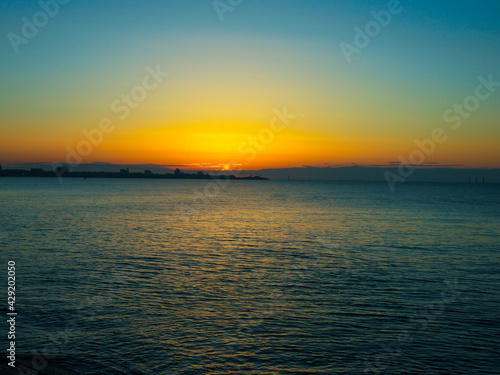 Sunrise over the Solent