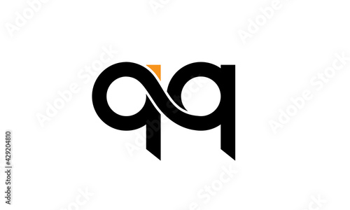 Letter QQ creative logo design vector	