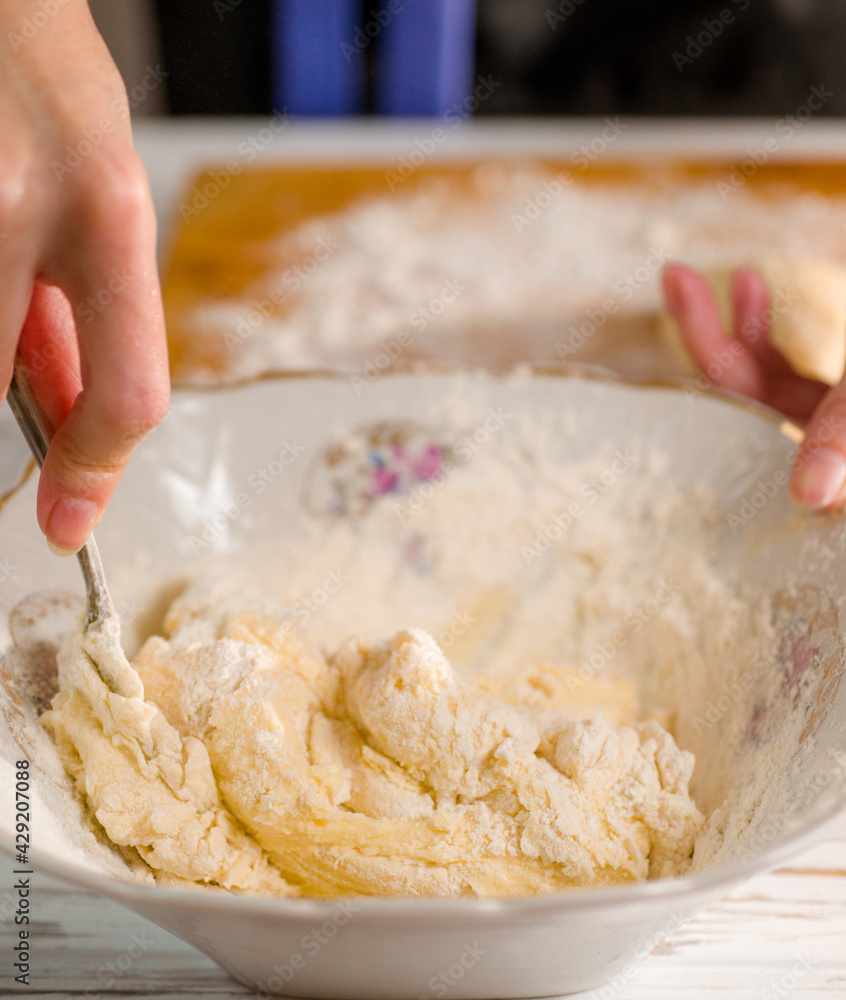 homemade cheesecakes cooking cheese mixing with sugar and other ingredients homemade cheesecakes cooking cheese mixing with sugar and other ingredients