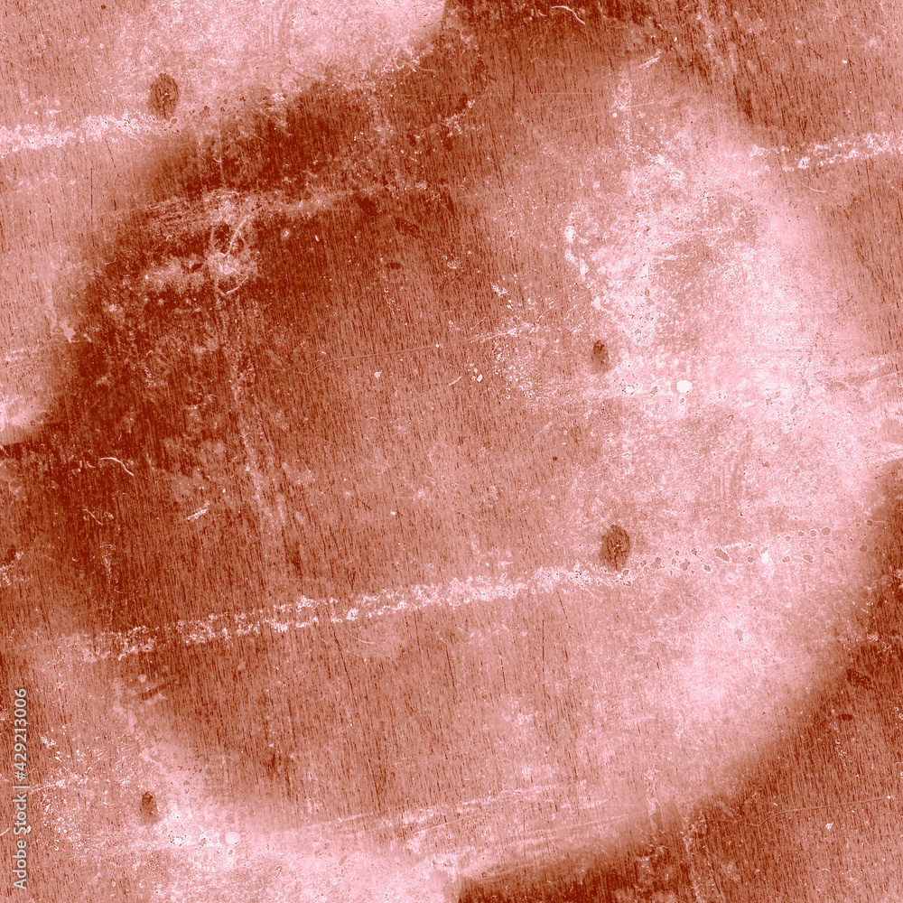 Fototapeta premium Red Dirt Grunge Wallpaper. Retro Grain Illustration. Ink Dirty Dust Texture. Rough Brush Border. Overlay Distress Background. Old Crack Design. Paint Stamp. Abstract Grunge Wallpaper.