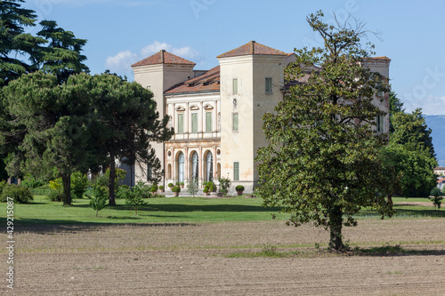 Cricoli, Vicenza. Esterno di Villa Trissino. Palladio.

