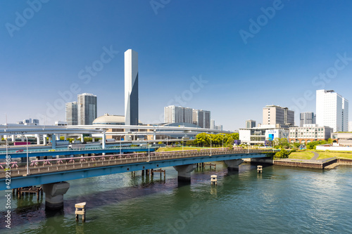 (東京都ｰ都市風景)お台場夢の大橋から見る風景７ © moarave