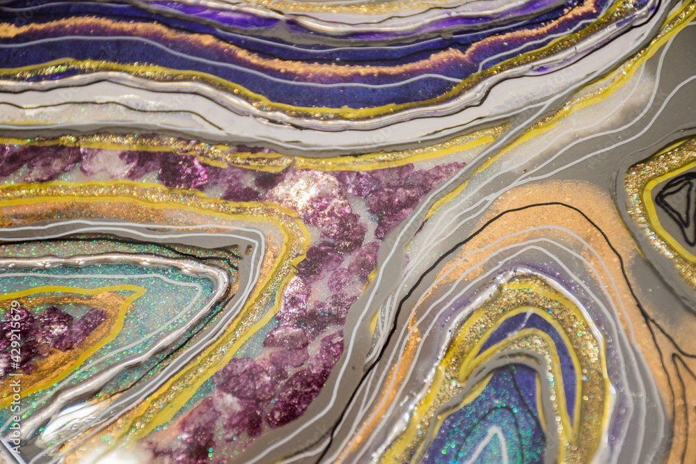 epoxy resin agate geode abstract art and original resin painting or functional art epoxy resin agate geode abstract art and original resin painting or functional art