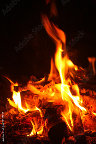 bonfire flame