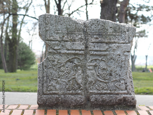 Wallpaper Mural Old cemetery, old tombstones come from the roman empire. Torontodigital.ca