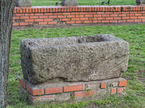 Wallpaper Mural Old cemetery, children's sarcophagus come from the roman empire. Torontodigital.ca