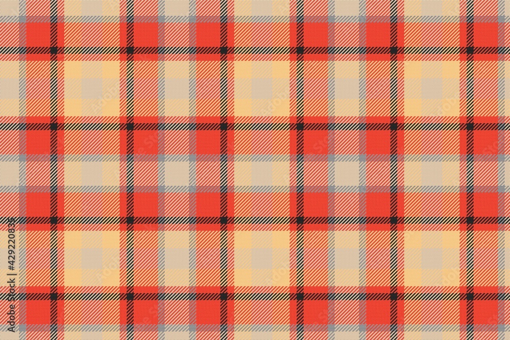 fabric seamless texture red, black and pale yellow checkered stipes for plaid, gingham, tablecloths, shirts, tartan, clothes, dresses, bedding, blankets, costume fabric seamless texture red, black and pale yellow checkered stipes for plaid, gingham, tablecloths, shirts, tartan, clothes, dresses, bedding, blankets, costume