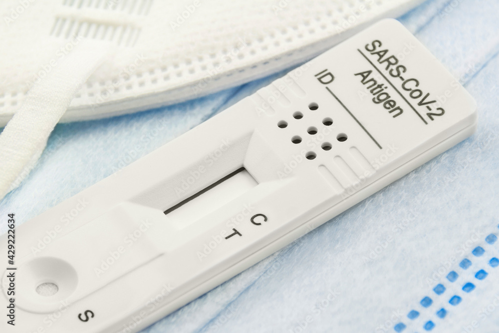 Corona Antigen Rapid Test and masks Corona Antigen Rapid Test and masks