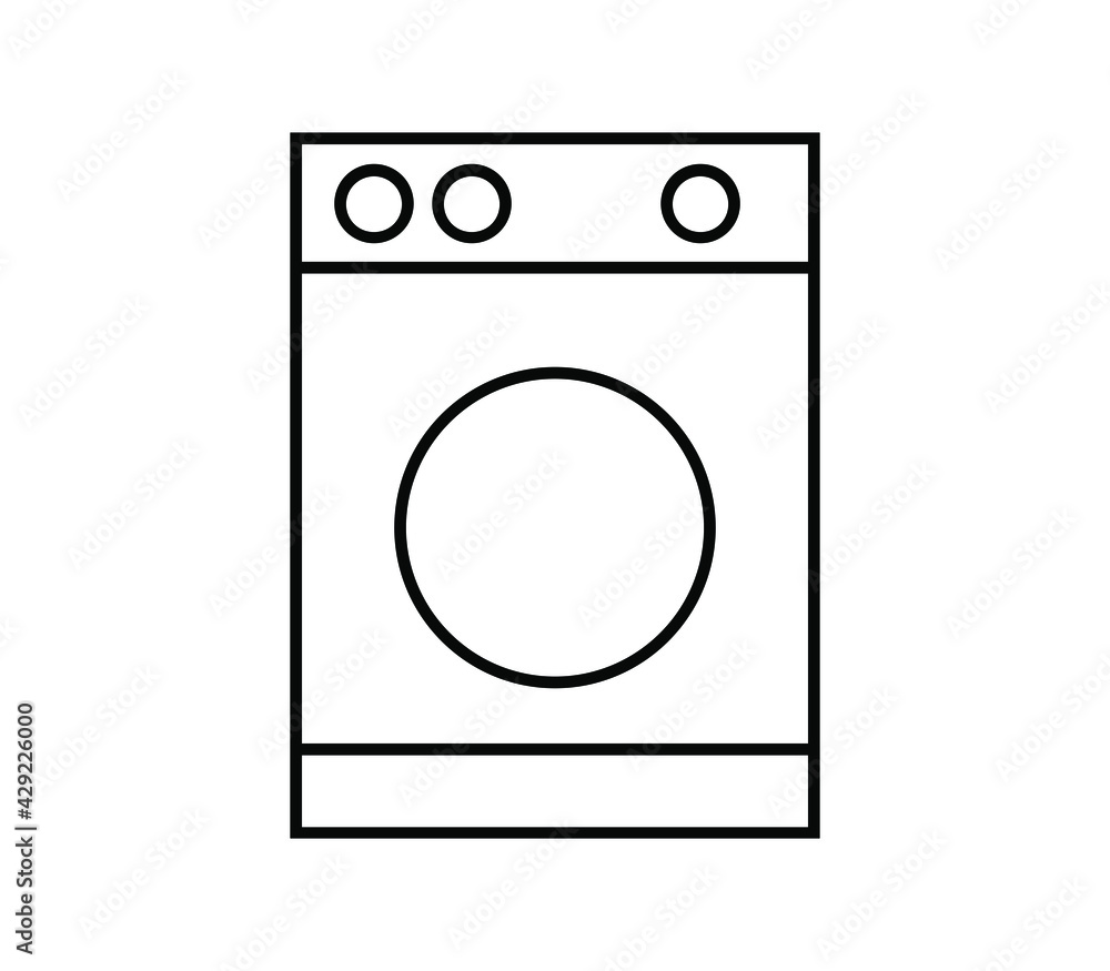 Washing machine icon Washing machine icon