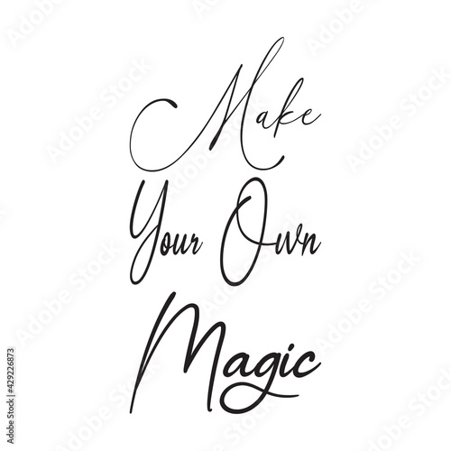 make your own magic quote letter