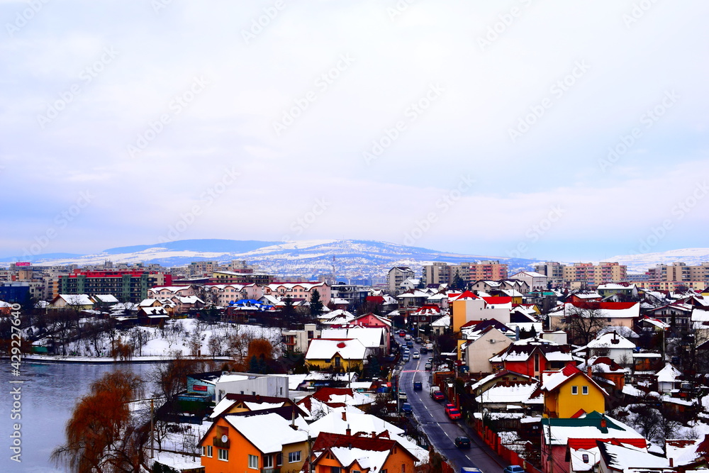 Obraz premium panorama of the town