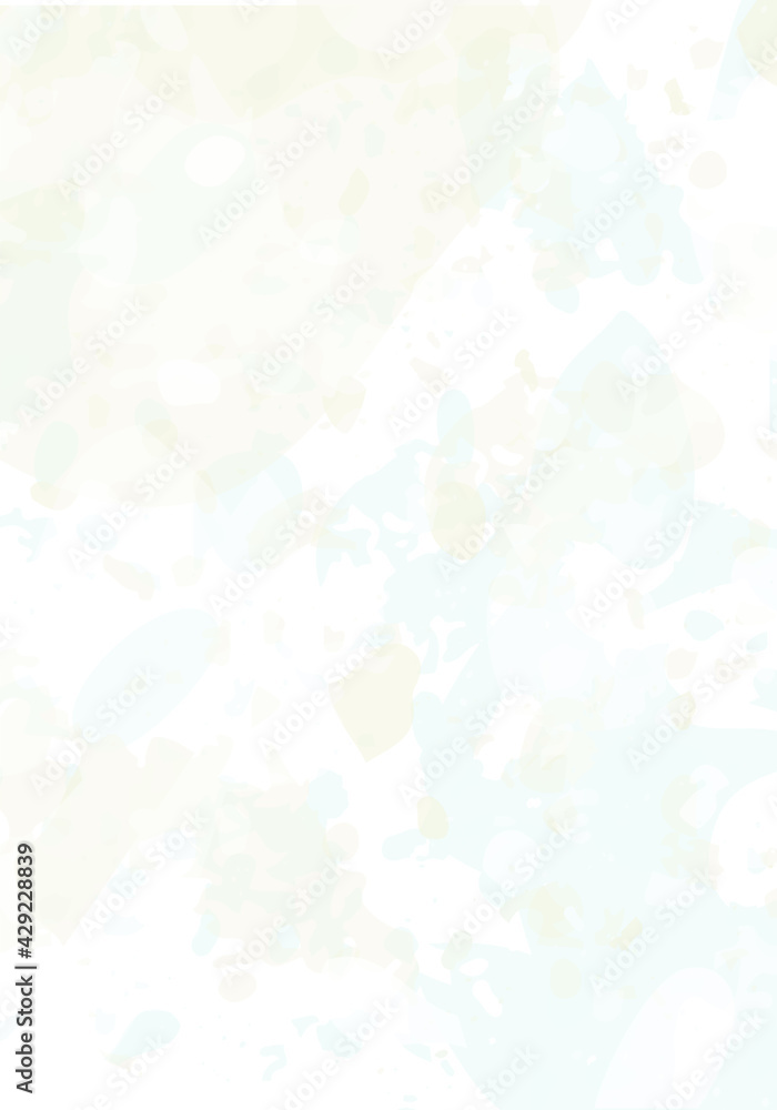 Fototapeta premium Terrazzo modern abstract template. Blue and beige