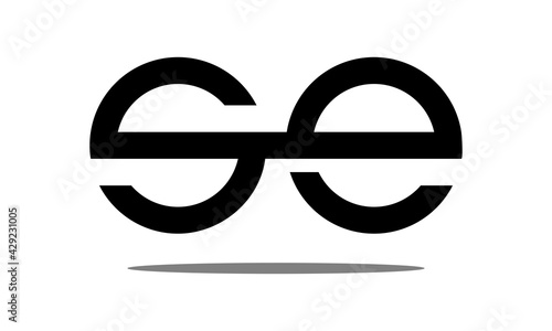 SE letter icon logo