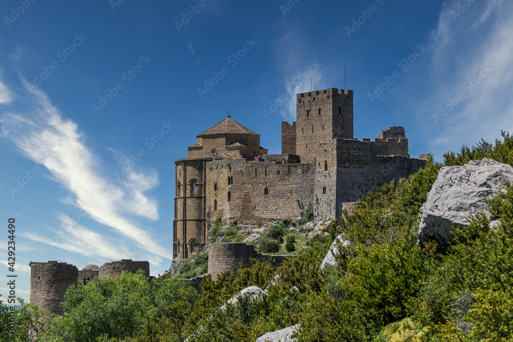 Ancient Castle of Loarre , Spain