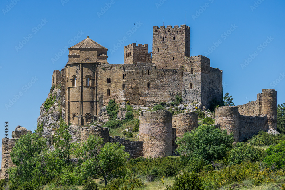 Medieval Castle of Loarre , Spain