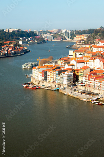 Porto, Portugal. View of old town