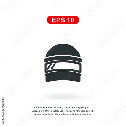 web icon pubg sign isolated on white background. Simple vector illustration.