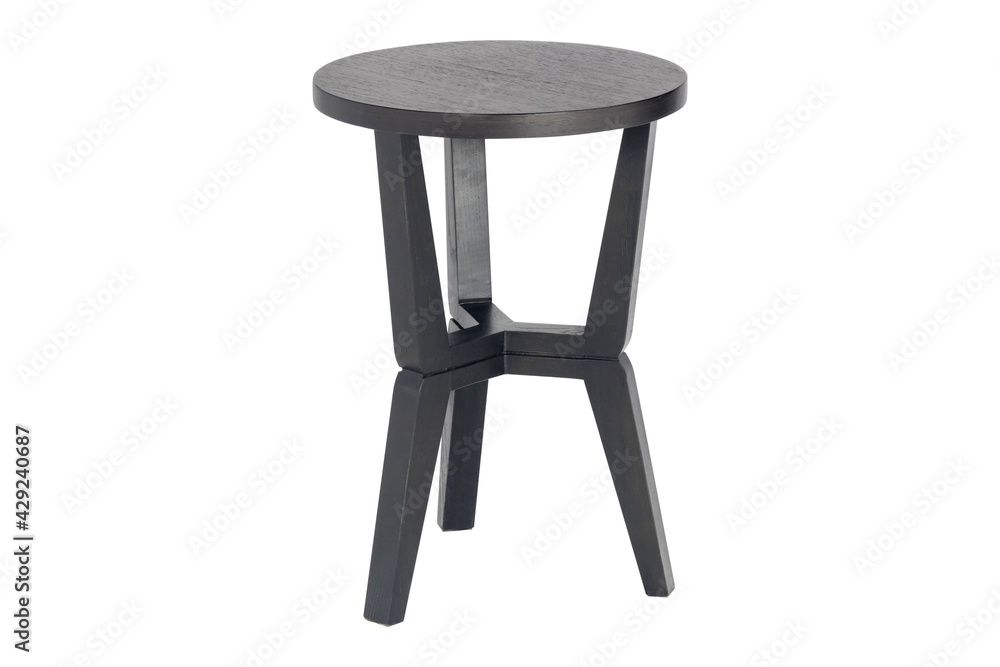 Black wooden table furniture insulated Black wooden table furniture insulated