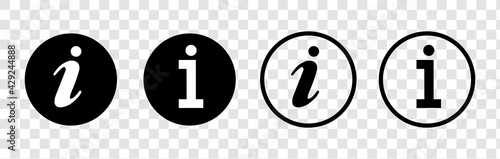 Info sign. Information icon vector. Information help icon. Helpdesk info bubble desk isolated on transparent background