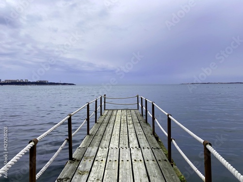 pier in the sea