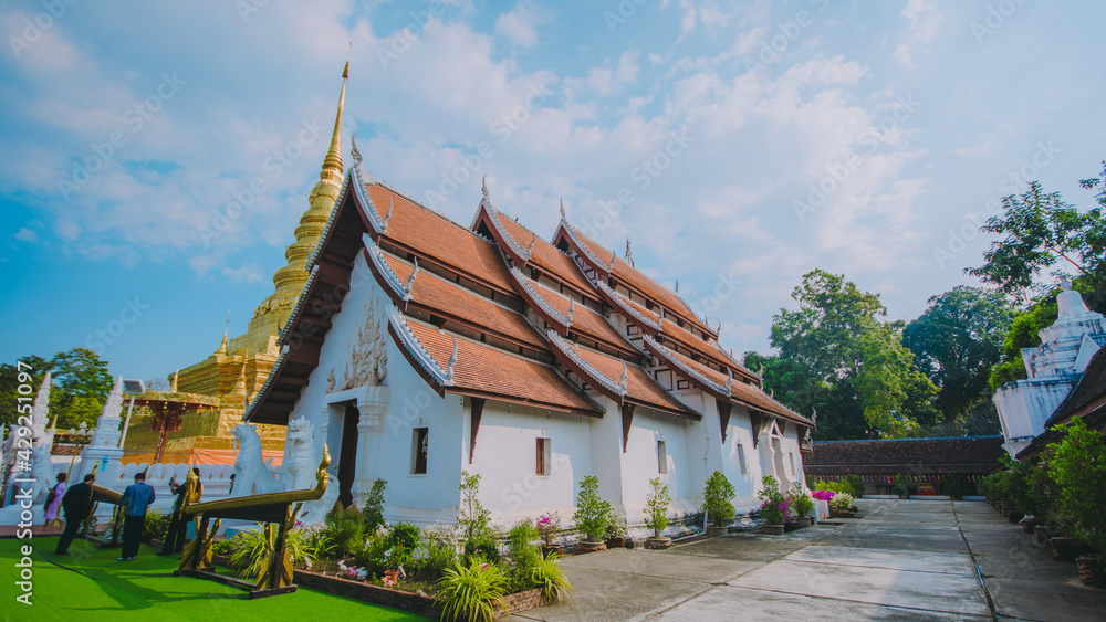 Beautiful temple in thailand.