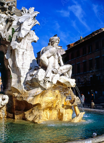 Bernini Fountain, Rome