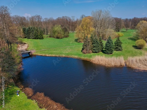 Park in Nesvizh, Belarus